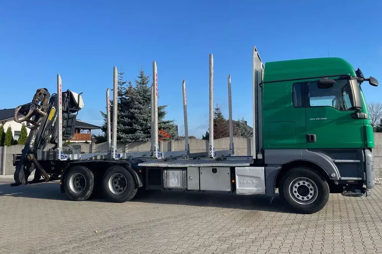 MAN TGX 26.500, 6x4, HDS EPSILOM M12Z, do transportu drewna. zdjęcie 3