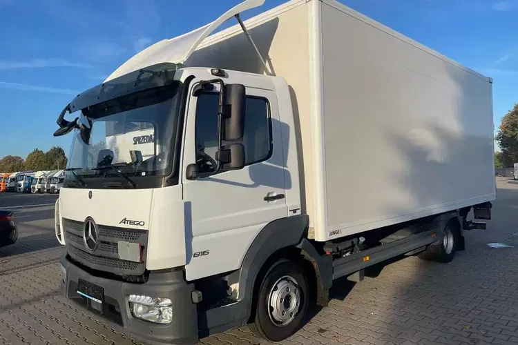 Mercedes ATEGO 816 KONTENER 15 EUROPALET zdjęcie 2