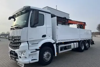 Mercedes Arocs 2545, HDS ATLAS 186.3 - PILOT