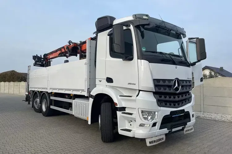 Mercedes Arocs 2545, HDS ATLAS 186.3 - PILOT zdjęcie 11