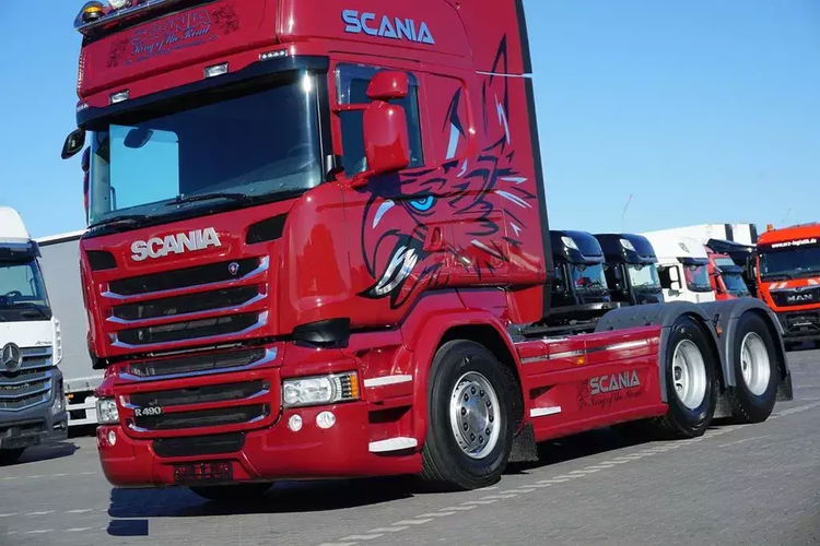 Scania R 490 / EURO 6 / ACC / 6 X 4 / RETARDER / DMC 70 000 KG zdjęcie 22