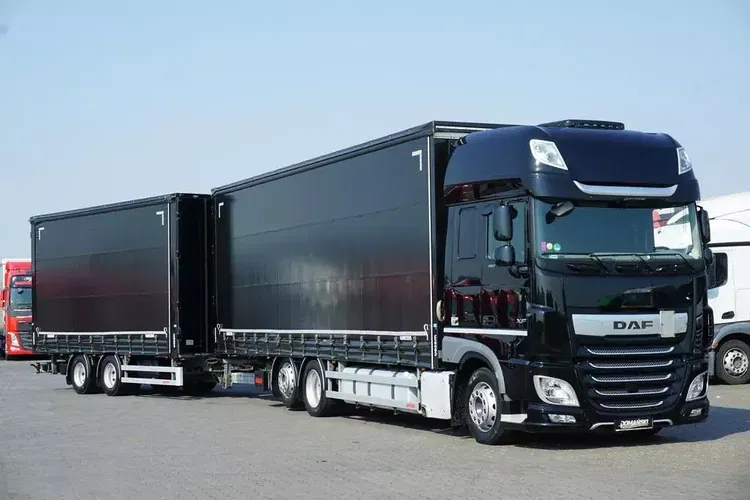 DAF XF / 480 / ACC / EURO 6 / ZESTAW PRZEJAZDOWY 120 M3 / 9.1 M + 6, 5 M zdjęcie 2