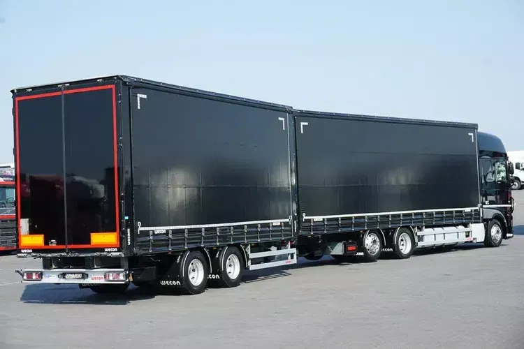 DAF XF / 480 / ACC / EURO 6 / ZESTAW PRZEJAZDOWY 120 M3 / 9.1 M + 6, 5 M zdjęcie 5