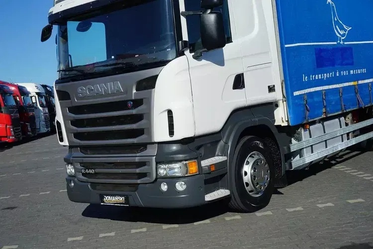 Scania R 440 / PDE / E 5 / FIRANKA + WINDA / OŚ SKRĘTNA / 20 PALET zdjęcie 23