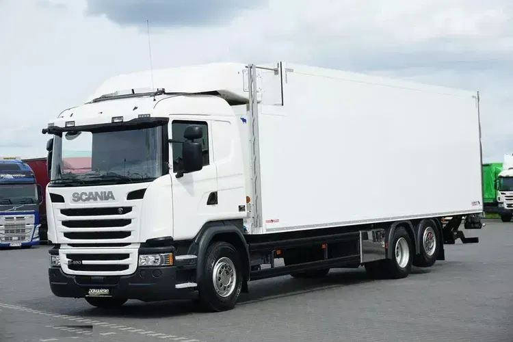 Scania G 490 / EURO 6 / CHŁODNIA + WINDA / 23 PALETY / OŚ SKRĘTNA zdjęcie 1