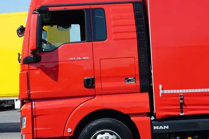 MAN TGX / 26.360 / ACC / E 6 / FIRANKA / 23 PALETY / DŁ. 9.4 M zdjęcie 24