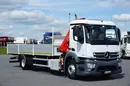 Mercedes ANTOS / 1830 / ACC / SKRZYNIOWY + HDS / HIAB FASSI 110 / DŁ . 7.9 M zdjęcie 2