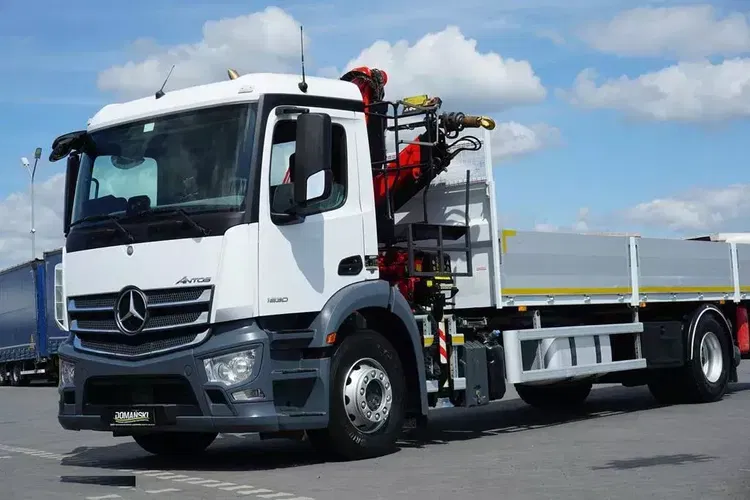 Mercedes ANTOS / 1830 / ACC / SKRZYNIOWY + HDS / HIAB FASSI 110 / DŁ . 7.9 M zdjęcie 25