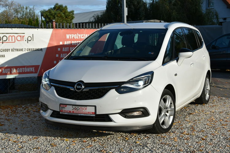 Opel Zafira 1.6CDTi 136KM 2017r. lift fullLED NAVi Kamera TEMPOMAT 2xPDC zdjęcie 2