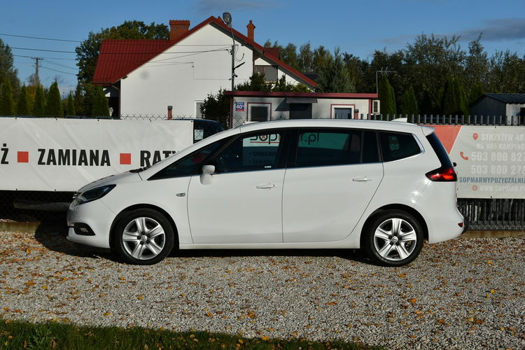 Opel Zafira 1.6CDTi 136KM 2017r. lift fullLED NAVi Kamera TEMPOMAT 2xPDC zdjęcie 4