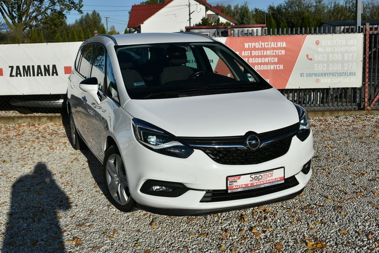 Opel Zafira 1.6CDTi 136KM 2017r. lift fullLED NAVi Kamera TEMPOMAT 2xPDC zdjęcie 8