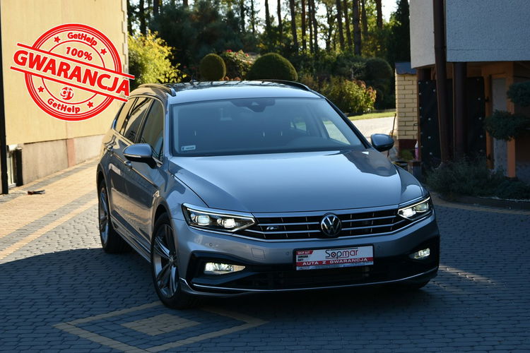 Volkswagen Passat R-line 2.0TDi 150KM Manual 2020r. Kamera Virtual FullLED NAVi 84tkm zdjęcie 1