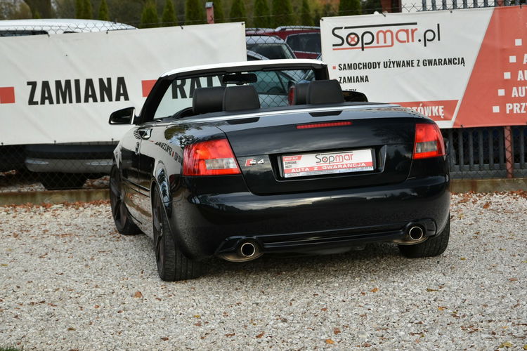 Audi S4 Quattro 4.2 V8 MPi 344KM Manual 2004r. Xenon Skóra 138tkm Polecam zdjęcie 18