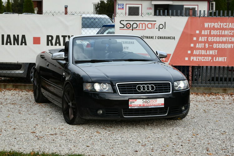 Audi S4 Quattro 4.2 V8 MPi 344KM Manual 2004r. Xenon Skóra 138tkm Polecam zdjęcie 25
