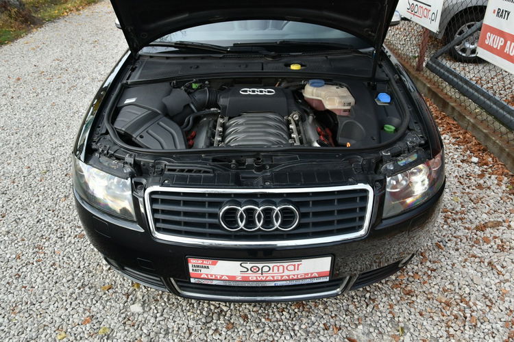 Audi S4 Quattro 4.2 V8 MPi 344KM Manual 2004r. Xenon Skóra 138tkm Polecam zdjęcie 30