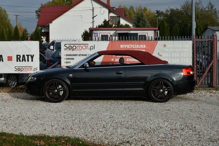 Audi S4 Quattro 4.2 V8 MPi 344KM Manual 2004r. Xenon Skóra 138tkm Polecam zdjęcie 4