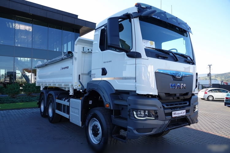 MAN TGS 33.480 / 6x6 / BORDMATIC / HYDROBURTA / 3 STRONNY KH-KIPPER /UAL / FABRYCZNIE NOWY / DOSTĘPNY OD RĘKI  zdjęcie 23