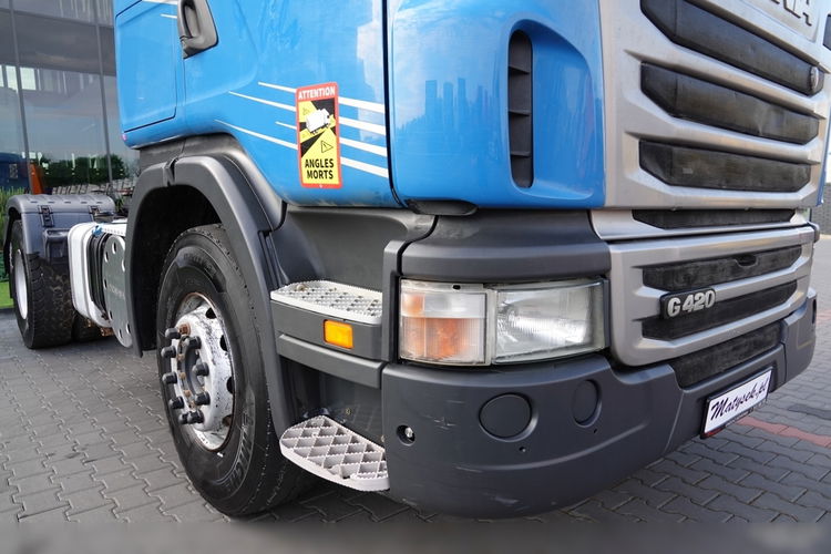 Scania G 420 / RETARDER / HYDRAULIKA / NISKA KABINA / EURO 5 + AD BLUE / SPROWADZONA zdjęcie 11