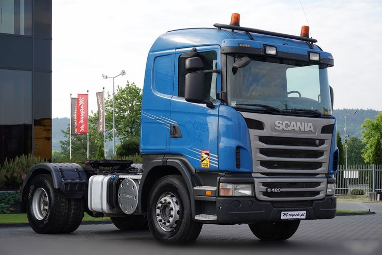 Scania G 420 / RETARDER / HYDRAULIKA / NISKA KABINA / EURO 5 + AD BLUE / SPROWADZONA zdjęcie 1