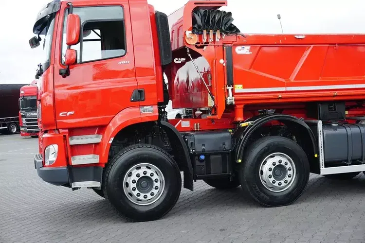 DAF CF / 480 / E 6 / WYWROTKA / 8 X 4 / HYDROBURTA zdjęcie 19