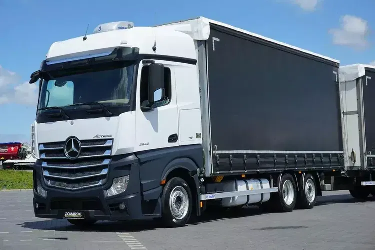 Mercedes ACTROS / 2542 / ACC / EURO 6 / ZESTAW PRZESTRZENNY 120 m3 zdjęcie 28