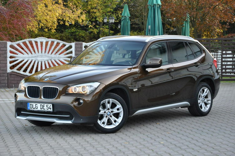 BMW X1 2.0(150KM) xenon Skóry Navi Ringi Parktronic 137 przebiegu z Niemiec zdjęcie 2