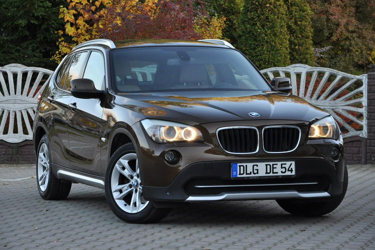 BMW X1 2.0(150KM) xenon Skóry Navi Ringi Parktronic 137 przebiegu z Niemiec zdjęcie 7