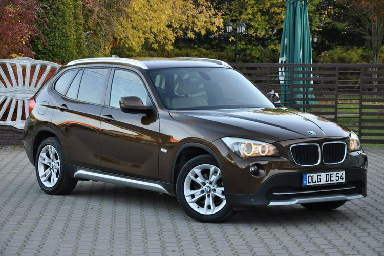 BMW X1 2.0(150KM) xenon Skóry Navi Ringi Parktronic 137 przebiegu z Niemiec zdjęcie 8