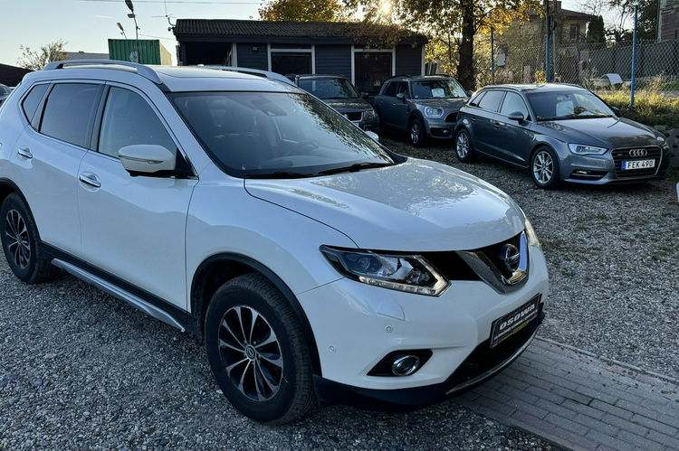 Nissan X-Trail 1.6dci 7 os.Tekna ledy kamery skóry panorama navi zamiana 1r.gwarancji zdjęcie 2