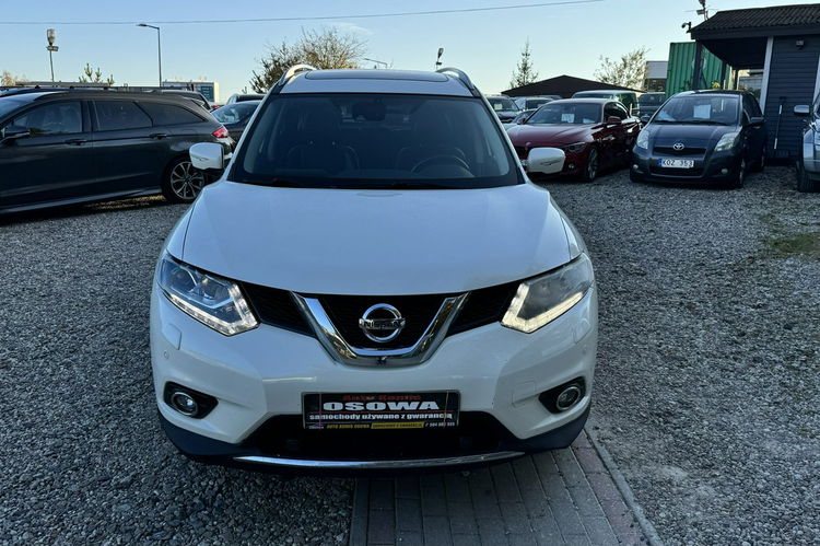 Nissan X-Trail 1.6dci 7 os.Tekna ledy kamery skóry panorama navi zamiana 1r.gwarancji zdjęcie 3