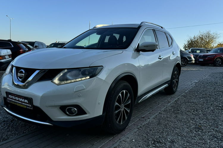 Nissan X-Trail 1.6dci 7 os.Tekna ledy kamery skóry panorama navi zamiana 1r.gwarancji zdjęcie 4