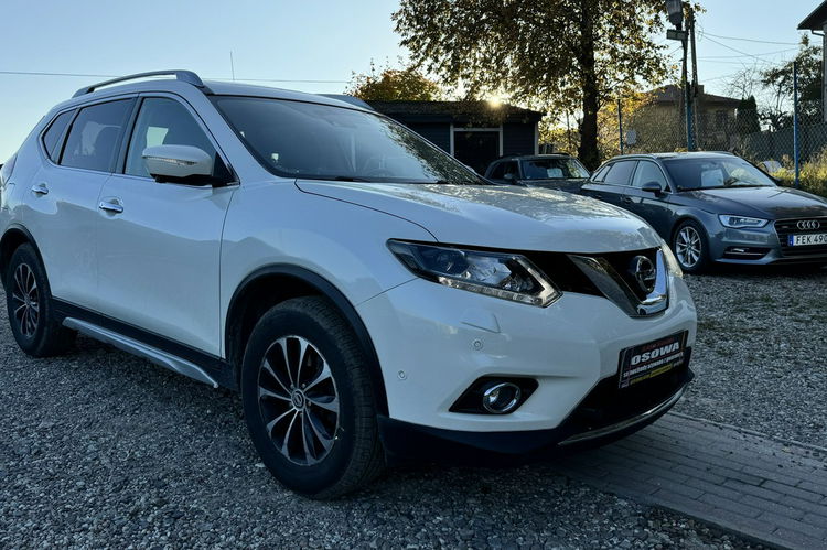 Nissan X-Trail 1.6dci 7 os.Tekna ledy kamery skóry panorama navi zamiana 1r.gwarancji zdjęcie 7