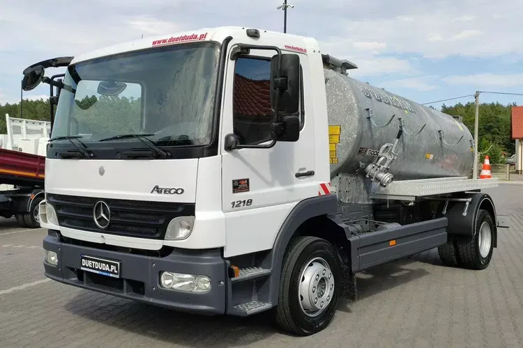 Mercedes Atego 1218 Asenizacyjny Szambiarka Beczka Szambowóz Poj.6m 2019r zdjęcie 11