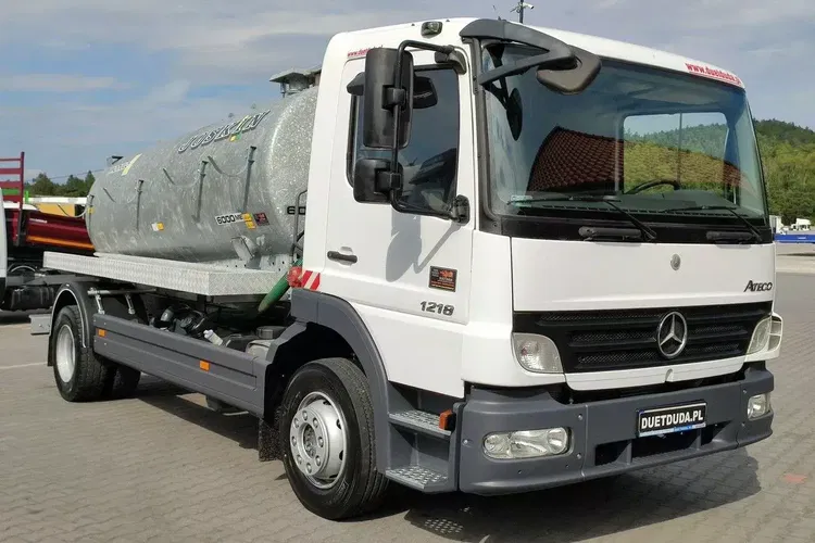 Mercedes Atego 1218 Asenizacyjny Szambiarka Beczka Szambowóz Poj.6m 2019r zdjęcie 13