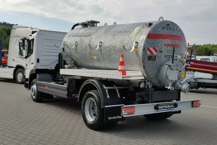 Mercedes Atego 1218 Asenizacyjny Szambiarka Beczka Szambowóz Poj.6m 2019r zdjęcie 8