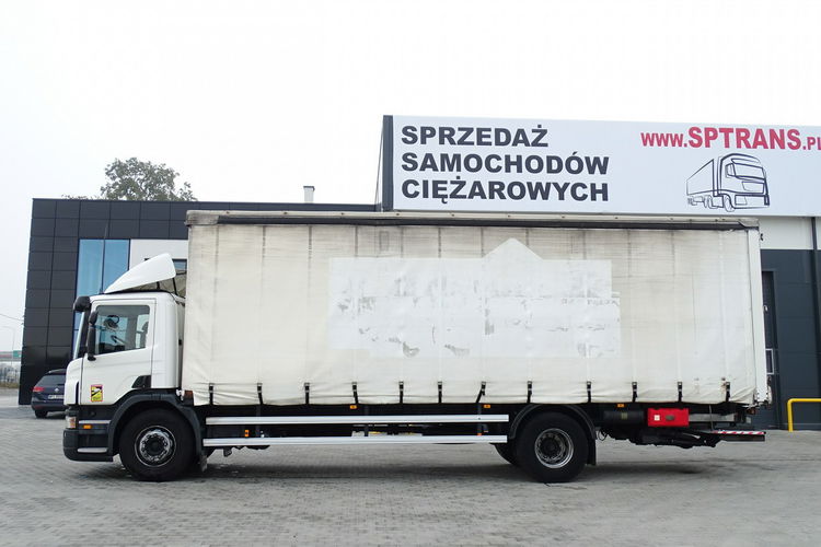 Scania P 270 Firanka Z Zsuwanym Dachem Sprowadzony Książka Serwisowa , Klimatyzacja , Poduszki , Winda o udżwigu 2000KG zdjęcie 14