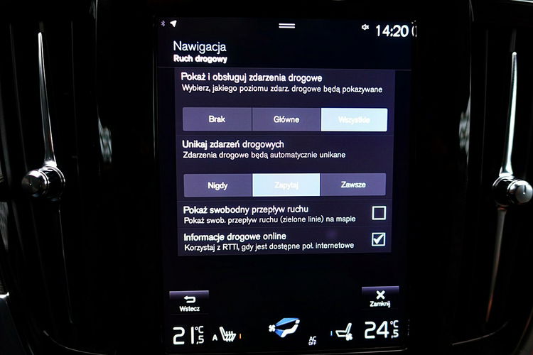 Volvo V90 Cross Country HARMAN/kardon MASAŻE 3Lata GWAR I-wł Kraj Bezwypad D5 235KM 4x4 FV23% zdjęcie 39