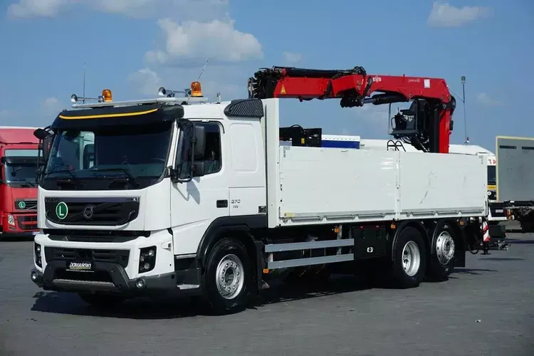 Volvo FMX / 370 / 6 X 2 / SKRZYNIOWY + HDS / HMF 2000 L3 / OŚ SKRĘTNA / CHWYTAK zdjęcie 3