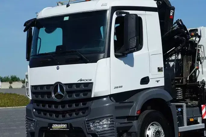 Mercedes AROCS / 2636 / E 6 / WYWROTKA + HDS / 6 X 4 / HYDROBURTA zdjęcie 39