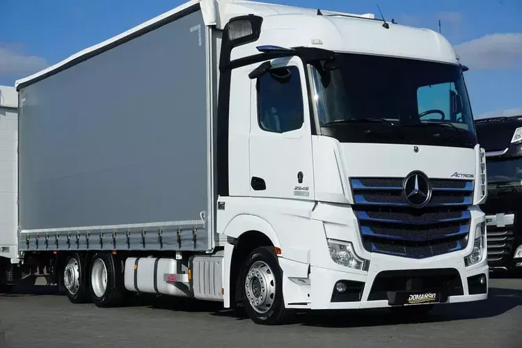 Mercedes ACTROS / 2545 / ACC / E 6 / MP 5 / ZESTAW PRZESTRZENNY 120 m3 / RETARDER zdjęcie 32