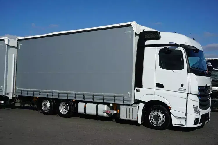 Mercedes ACTROS / 2545 / ACC / E 6 / MP 5 / ZESTAW PRZESTRZENNY 120 m3 / RETARDER zdjęcie 35