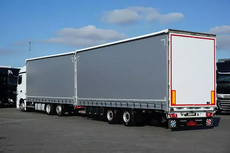 Mercedes ACTROS / 2545 / ACC / E 6 / MP 5 / ZESTAW PRZESTRZENNY 120 m3 / RETARDER zdjęcie 6