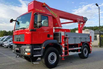 MAN TGM 18.280 4x4 Zwyżka Bison Palfinger TKA 28 Podnośnik Koszowy