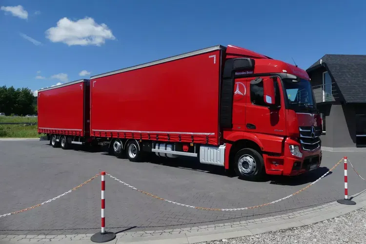 Mercedes ACTROS 2543 / 8.20 + 7.30 / ZESTAW TANDEM / EURO 6 / zdjęcie 10