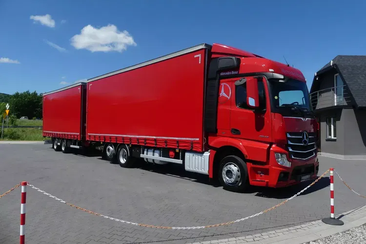 Mercedes ACTROS 2543 / 8.20 + 7.30 / ZESTAW TANDEM / EURO 6 / zdjęcie 11