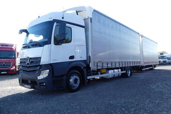 Mercedes ACTROS 1830 MP4 / ZESTAW PRZESTRZENNY 120m3 /