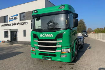 Scania G 450 6x2 HAKOWIEC MEILLER OŚ POD. I SKRĘTNA