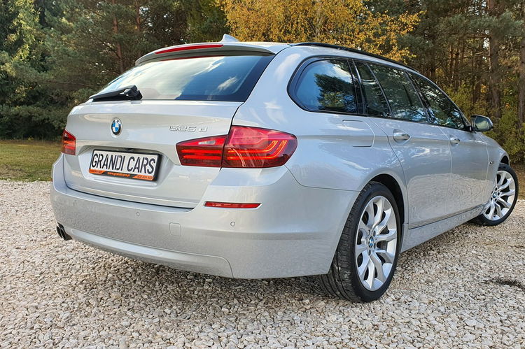 BMW 525 LCI # 525d 218KM # Modern # 8HP # Duża Navi # Komforty # Panorama zdjęcie 2