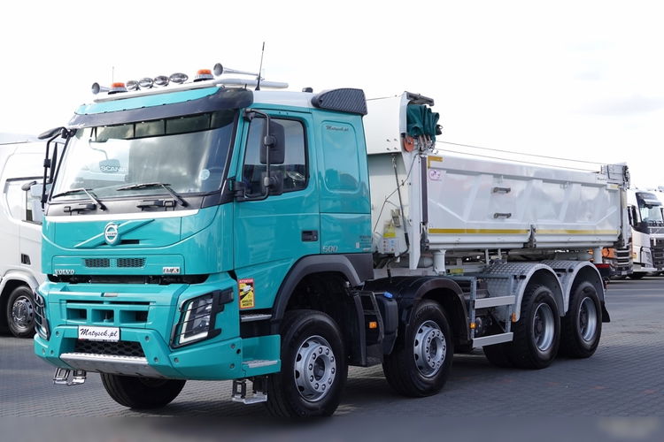 Volvo FMX 500 / 8x4 / HYDROBURTA / BORDMATIC / 2016 ROK / EURO 6 / PO KONTRAKCIE SERWISOWYM zdjęcie 9