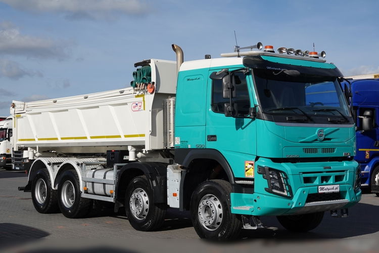 Volvo FMX 500 / 8x4 / HYDROBURTA / BORDMATIC / 2016 ROK / EURO 6 / PO KONTRAKCIE SERWISOWYM zdjęcie 13